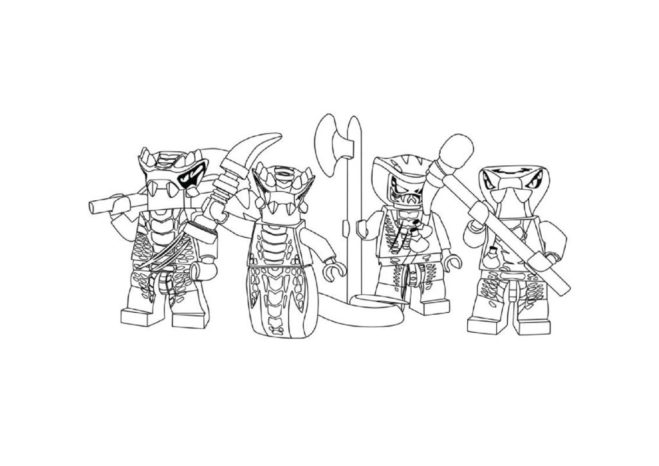 Printable Lego Ninjago Coloring Pages | ImagiPlay